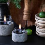 Τζάκια & Εστίες Φωτιάς Εσωτερικών Χώρων Lotus 10 Slate Tenderflame Tf-600510