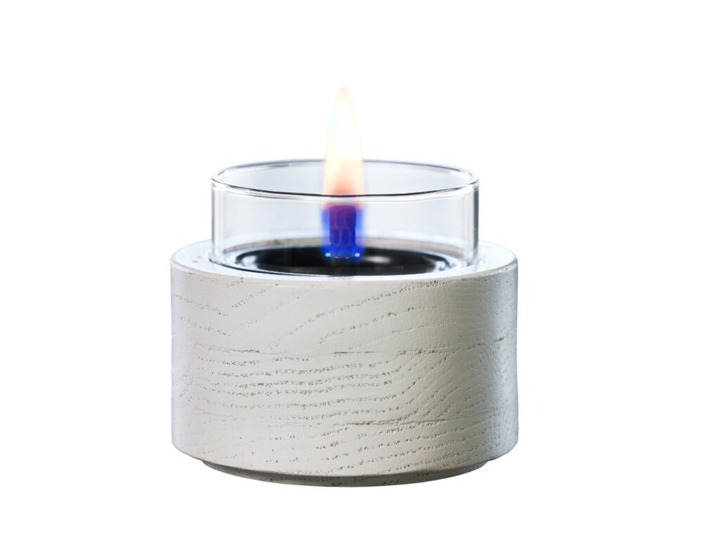 Τζάκια & Εστίες Φωτιάς Εσωτερικών Χώρων Lotus 10 White Tenderflame Tf-600332