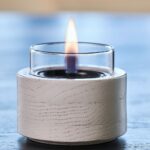 Τζάκια & Εστίες Φωτιάς Εσωτερικών Χώρων Lotus 10 White Tenderflame Tf-600332