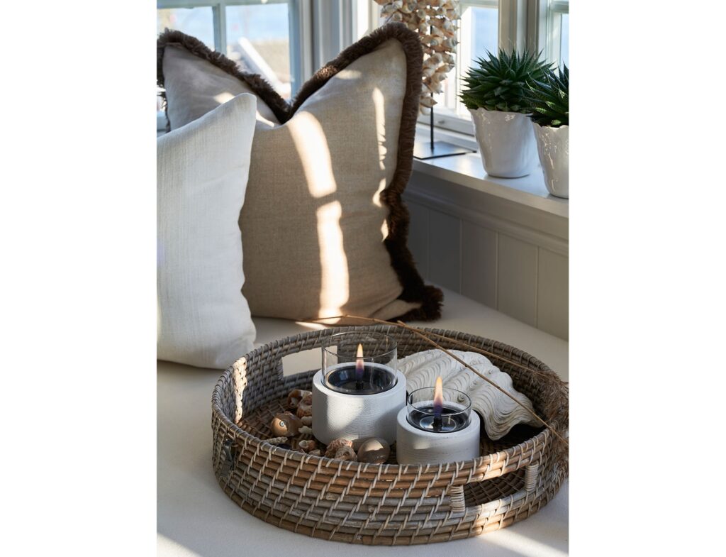 Τζάκια & Εστίες Φωτιάς Εσωτερικών Χώρων Lotus 10 White Tenderflame Tf-600332