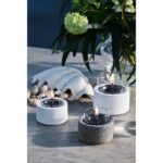 Τζάκια & Εστίες Φωτιάς Εσωτερικών Χώρων Lotus 10 White Tenderflame Tf-600332