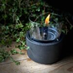 Τζάκια & Εστίες Φωτιάς Εσωτερικών Χώρων Lotus 12 Black Tenderflame Tf-0440001