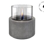 Τζάκια & Εστίες Φωτιάς Εσωτερικών Χώρων Lotus 12 Concrete Tenderflame Tf-300082