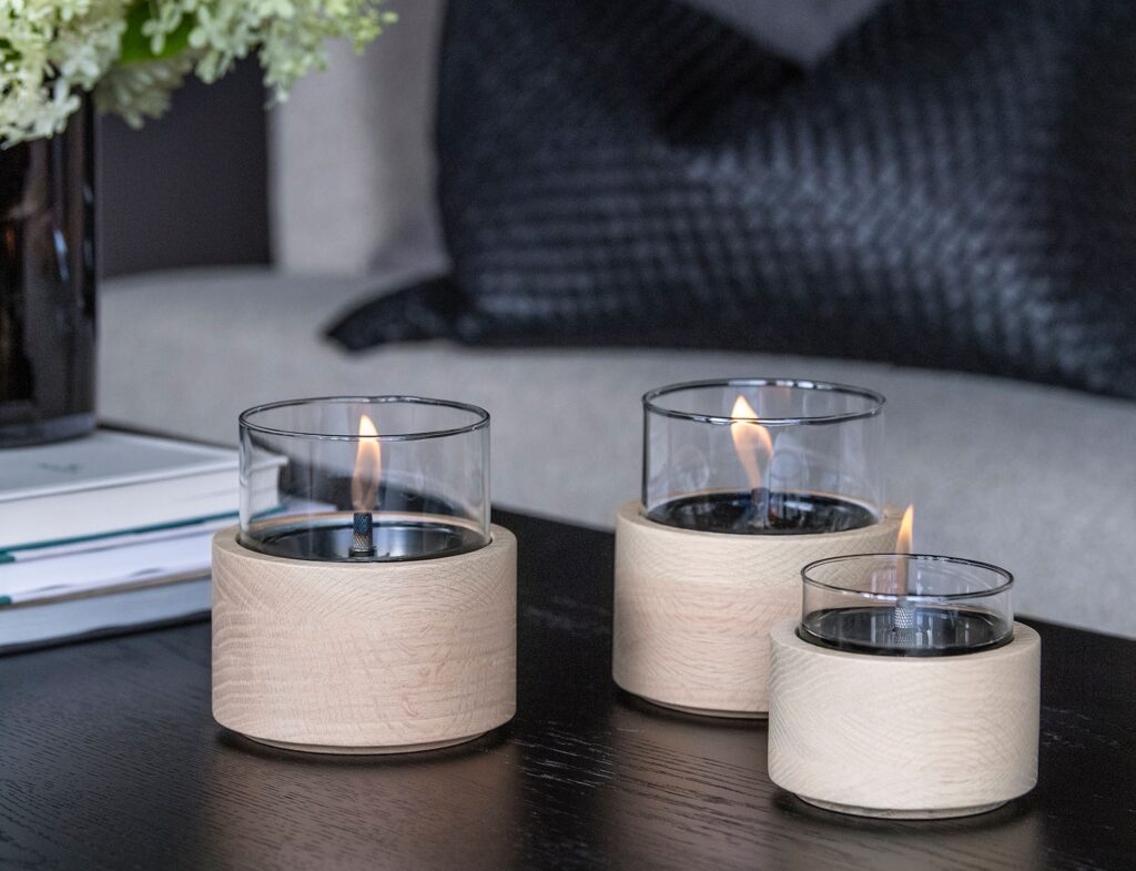 Τζάκια & Εστίες Φωτιάς Εσωτερικών Χώρων Lotus 12 Natural Tenderflame Tf-600333