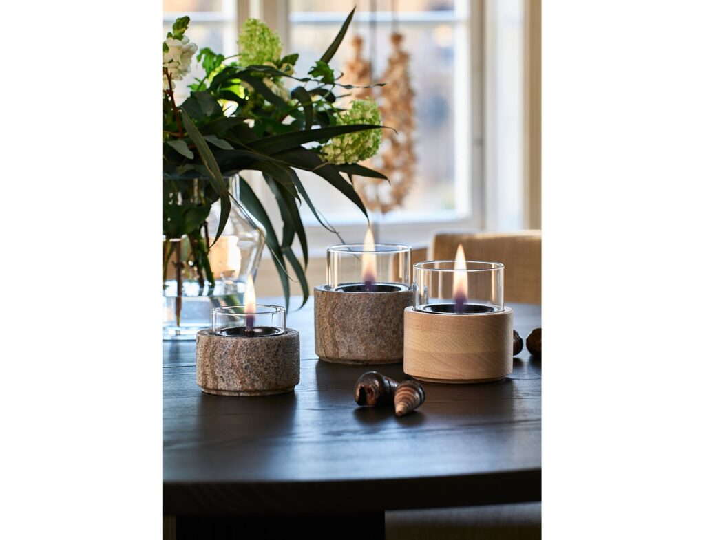 Τζάκια & Εστίες Φωτιάς Εσωτερικών Χώρων Lotus 12 Natural Tenderflame Tf-600333