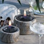 Τζάκια & Εστίες Φωτιάς Εσωτερικών Χώρων Lotus 12 Slate Tenderflame Tf-600511