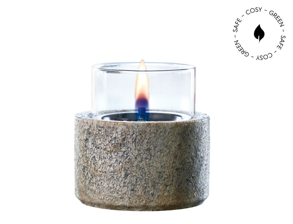 Τζάκια & Εστίες Φωτιάς Εσωτερικών Χώρων Lotus 12 Slate Tenderflame Tf-600511