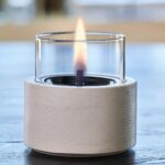 Τζάκια & Εστίες Φωτιάς Εσωτερικών Χώρων Lotus 12 White Tenderflame Tf-600335