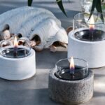 Τζάκια & Εστίες Φωτιάς Εσωτερικών Χώρων Lotus 12 White Tenderflame Tf-600335