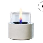 Τζάκια & Εστίες Φωτιάς Εσωτερικών Χώρων Lotus 12 White Tenderflame Tf-600335