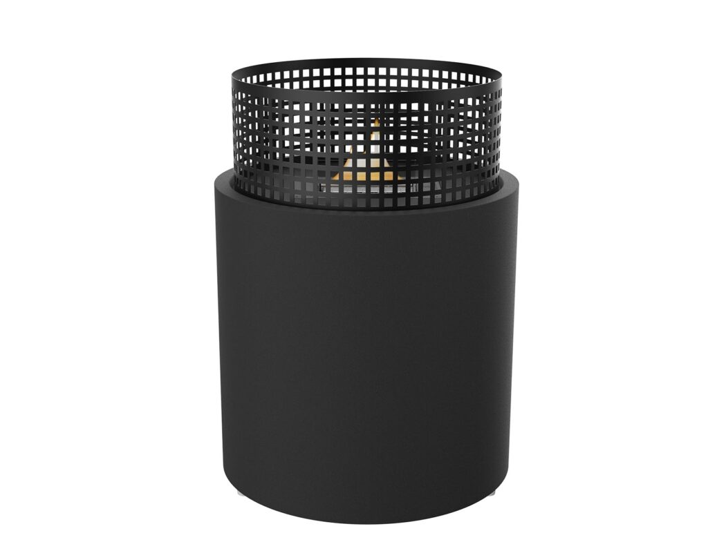 Τζάκια & Εστίες Φωτιάς Εσωτερικών Χώρων Mossel Bay Black Tenderflame Tf-600006