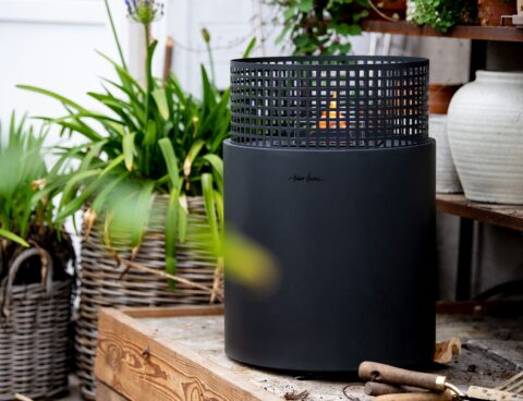 Τζάκια & Εστίες Φωτιάς Εσωτερικών Χώρων Mossel Bay Black Tenderflame Tf-600006