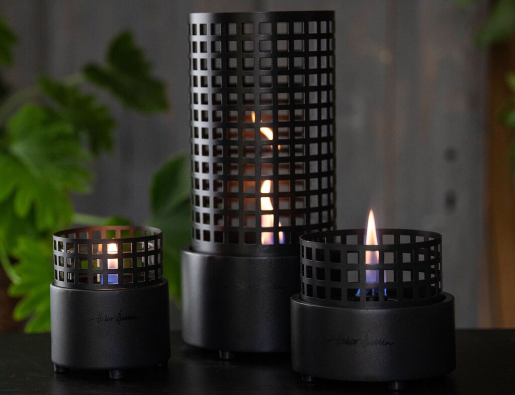 Τζάκια & Εστίες Φωτιάς Εσωτερικών Χώρων Paarl Black Tenderflame Tf-600005