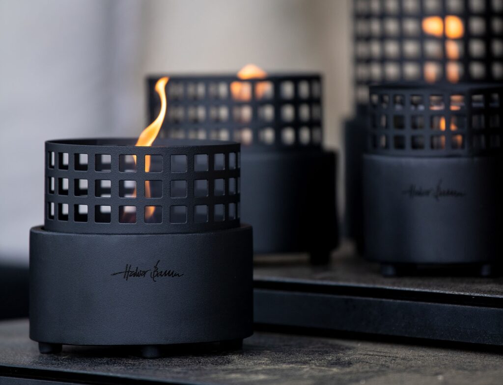 Τζάκια & Εστίες Φωτιάς Εσωτερικών Χώρων Paarl Black Tenderflame Tf-600005