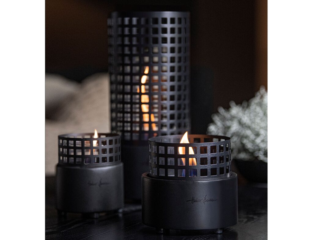 Τζάκια & Εστίες Φωτιάς Εσωτερικών Χώρων Paarl Black Tenderflame Tf-600005