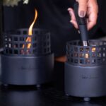 Τζάκια & Εστίες Φωτιάς Εσωτερικών Χώρων Paarl Black Tenderflame Tf-600005