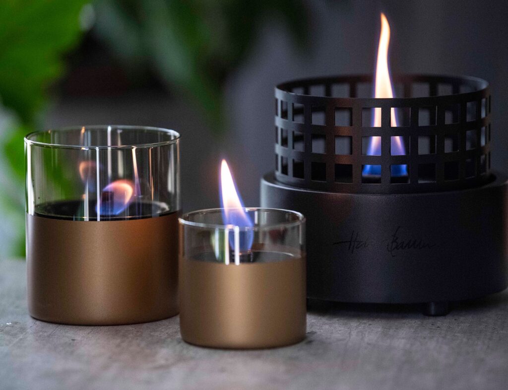 Τζάκια & Εστίες Φωτιάς Εσωτερικών Χώρων Paarl Black Tenderflame Tf-600005