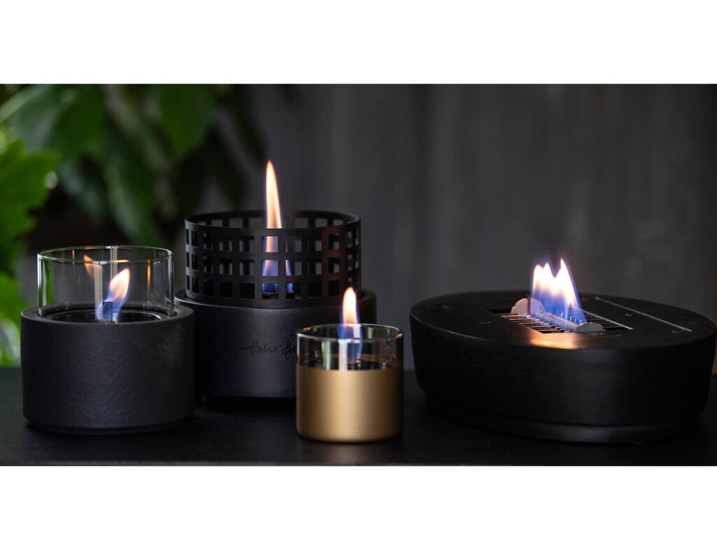 Τζάκια & Εστίες Φωτιάς Εσωτερικών Χώρων Paarl Black Tenderflame Tf-600005