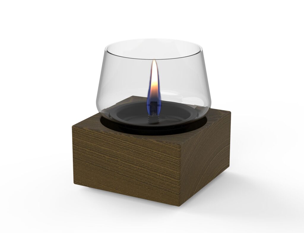 Τζάκια & Εστίες Φωτιάς Εσωτερικών Χώρων Poppy 14 Black Oak Tf-600027