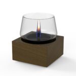 Τζάκια & Εστίες Φωτιάς Εσωτερικών Χώρων Poppy 14 Black Oak Tf-600027