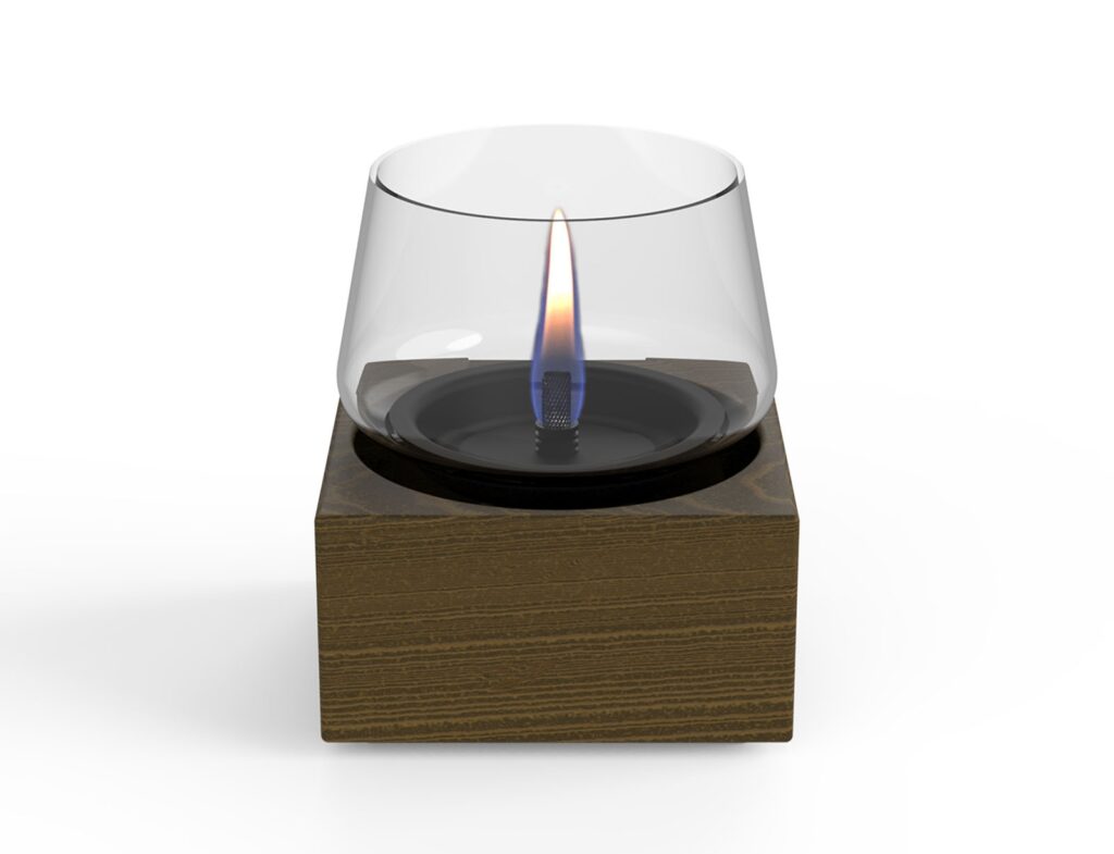 Τζάκια & Εστίες Φωτιάς Εσωτερικών Χώρων Poppy 14 Black Oak Tf-600027