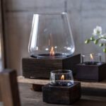 Τζάκια & Εστίες Φωτιάς Εσωτερικών Χώρων Poppy 14 Black Oak Tf-600027