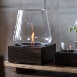 Τζάκια & Εστίες Φωτιάς Εσωτερικών Χώρων Poppy 14 Black Oak Tf-600027