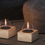Τζάκια & Εστίες Φωτιάς Εσωτερικών Χώρων Poppy 14 Natural Oak Tf-600026