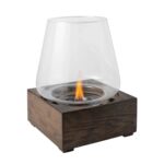 Τζάκια & Εστίες Φωτιάς Εσωτερικών Χώρων Poppy 17 Black Oak Tf-600030
