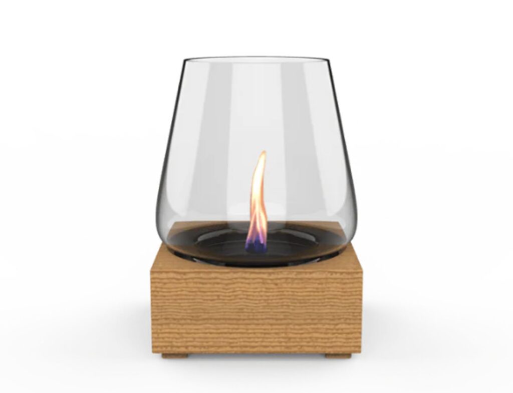 Τζάκια & Εστίες Φωτιάς Εσωτερικών Χώρων Poppy 17 Natural Oak Tenderflame Tf-600029