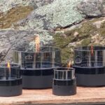 Τζάκια & Εστίες Φωτιάς Εσωτερικών Χώρων Rosie 10 Black Smoke Tf-600170