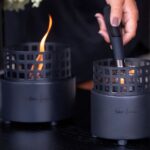 Τζάκια & Εστίες Φωτιάς Εσωτερικών Χώρων Signal Hill Black Tenderflame Tf-600010