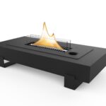 Τζάκια & Εστίες Φωτιάς Εσωτερικών Χώρων Table Mountain Black Tenderflame Tf-600251