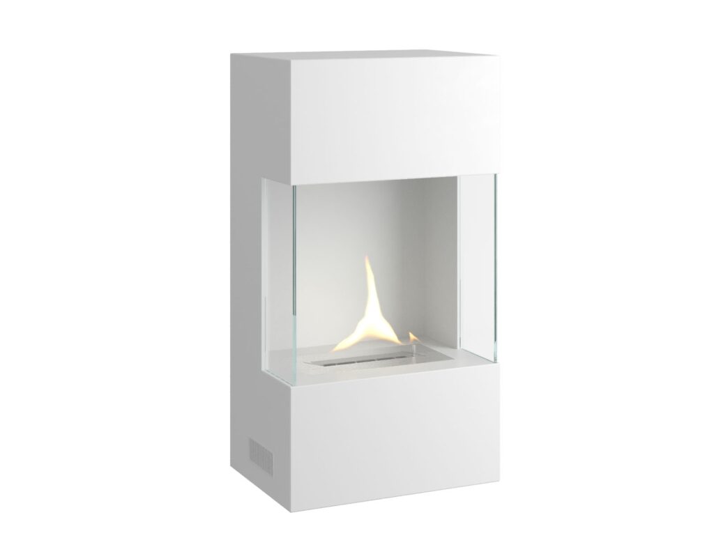 Τζάκια & Εστίες Φωτιάς Εσωτερικών Χώρων Tenderflame Indie Wall White Tf-0518006