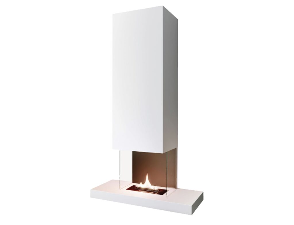 Τζάκια & Εστίες Φωτιάς Εσωτερικών Χώρων Tenderflame Riff White Tf-5180082