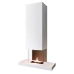 Τζάκια & Εστίες Φωτιάς Εσωτερικών Χώρων Tenderflame Riff White Tf-5180082