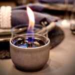 Τζάκια & Εστίες Φωτιάς Εσωτερικών Χώρων Violet Lava Grey Tenderflame Tf-0440014