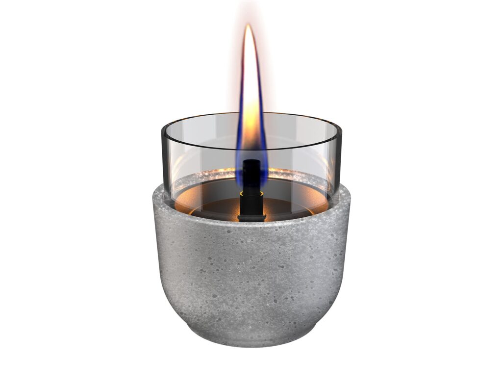 Τζάκια & Εστίες Φωτιάς Εσωτερικών Χώρων Violet Lava Grey Tenderflame Tf-0440014