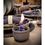 Τζάκια & Εστίες Φωτιάς Εσωτερικών Χώρων Violet Lava Grey Tenderflame Tf-0440014