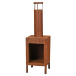 Τζακια Και Εστίες Φωτιάς Βεράντας - Κήπου Chimney Fireplace 30X30X100Cm Fb8000020