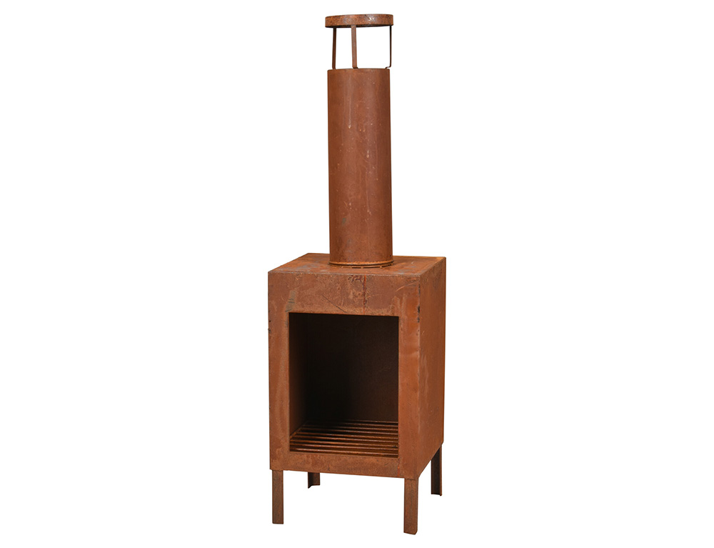 Τζακια Και Εστίες Φωτιάς Βεράντας - Κήπου Chimney Fireplace 30X30X100Cm Fb8000020