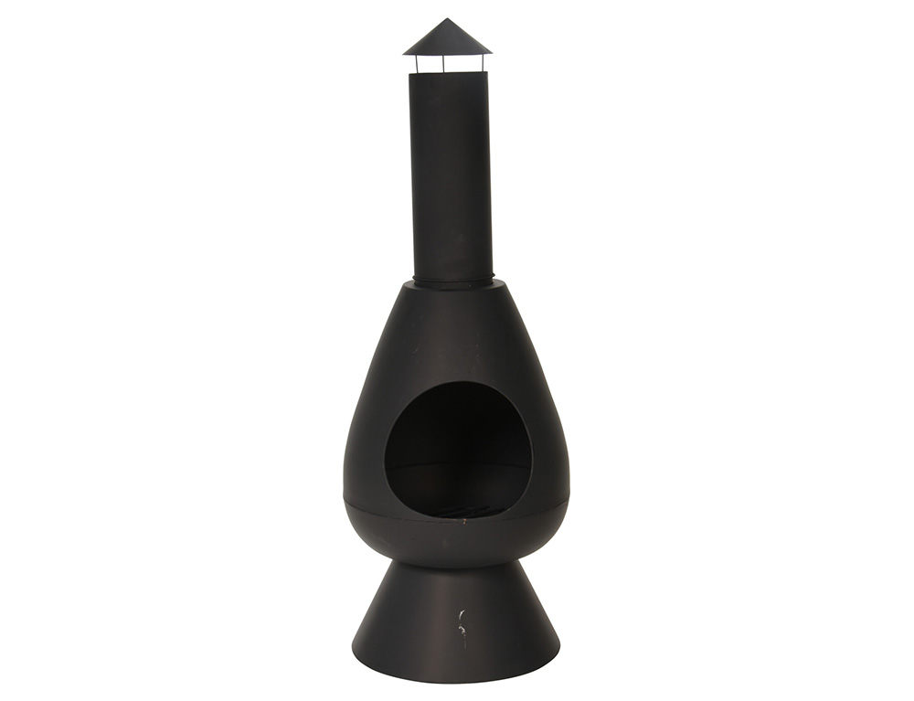 Τζακια Και Εστίες Φωτιάς Βεράντας - Κήπου Chimney Fireplace Black Fb8200970