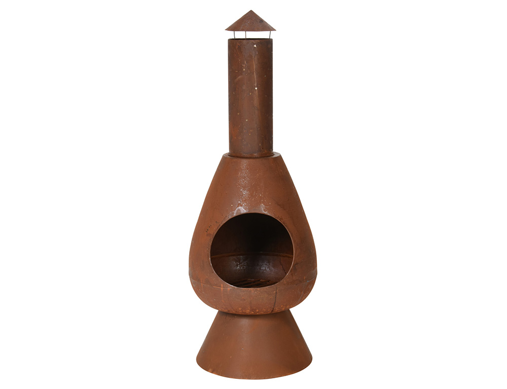 Τζακια Και Εστίες Φωτιάς Βεράντας - Κήπου Chimney Fireplace Rust Fb8200980