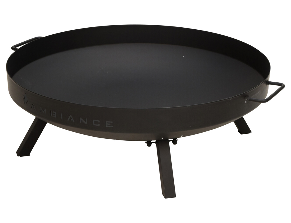 Τζακια Και Εστίες Φωτιάς Βεράντας - Κήπου Fire Bowl Ambiance Dia 75Cm Black Fb8004030
