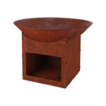 Τζακια Και Εστίες Φωτιάς Βεράντας - Κήπου Fire Bowl Base D57Cm Rust Fb8000110