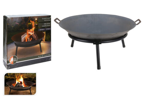 Τζακια Και Εστίες Φωτιάς Βεράντας - Κήπου Fire Bowl Cast Iron Diameter 60Cm C83000030