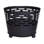 Τζακια Και Εστίες Φωτιάς Βεράντας - Κήπου Fire Bowl Diameter 45Xh35Cm Black Fb8200860