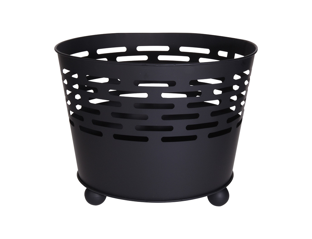 Τζακια Και Εστίες Φωτιάς Βεράντας - Κήπου Fire Bowl Diameter 45Xh35Cm Black Fb8200860