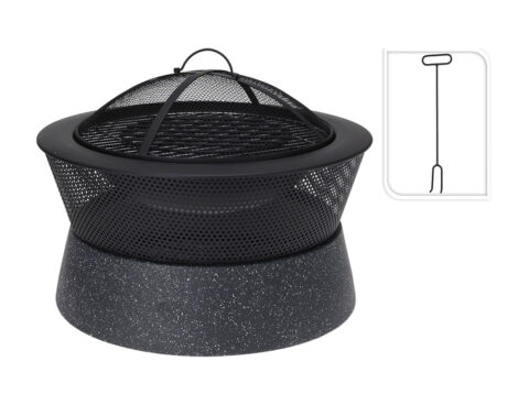 Τζακια Και Εστίες Φωτιάς Βεράντας - Κήπου Fire Bowl Mgo Bbq Rack Cm7000270