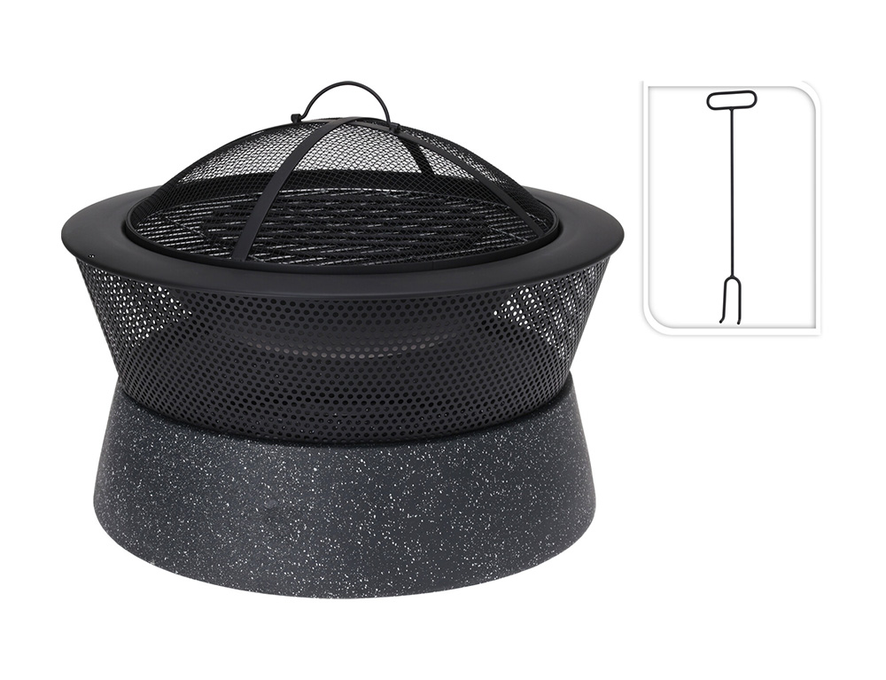 Τζακια Και Εστίες Φωτιάς Βεράντας - Κήπου Fire Bowl Mgo Bbq Rack Cm7000270